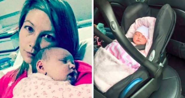 3-седмично бебе спира да диша след 2 часа пътуване с кола – Майка предупреждава всички родители